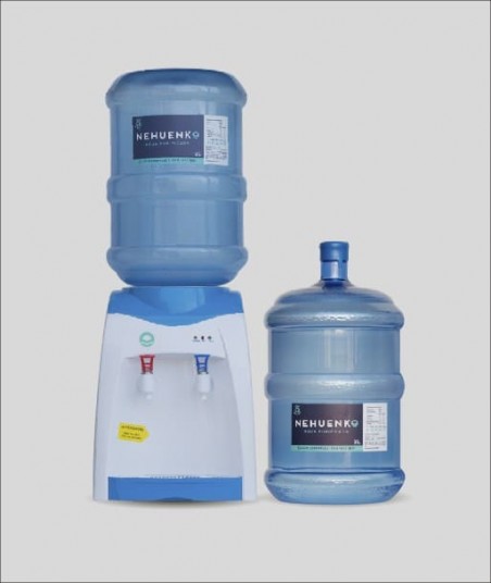 Dispensador Agua Fria/Caliente + Botellón de 20 Lts. - Agua Banff