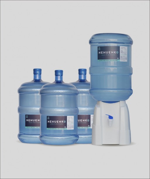 Dispensador Sobremesa Plástico Blanco