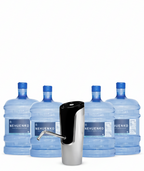 Pack Inicial: 4 Recargas 10 Litros con Botellón y Bomba USB W06 PRO Touch