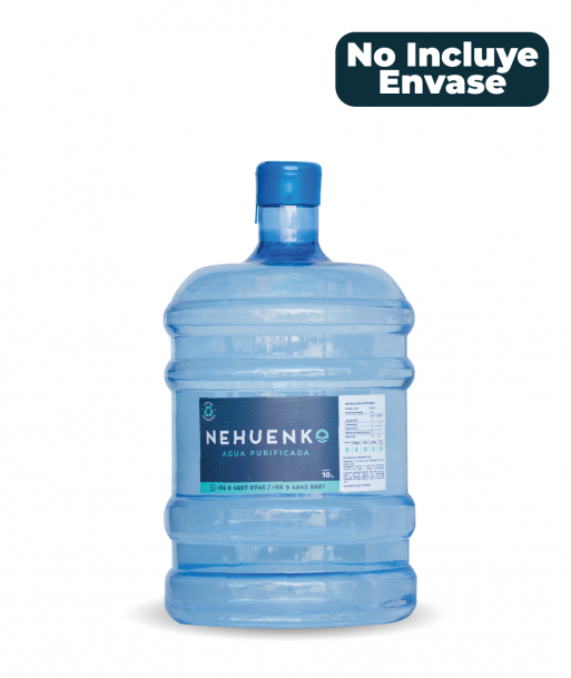 Recarga de 10 Litros Agua Purificada